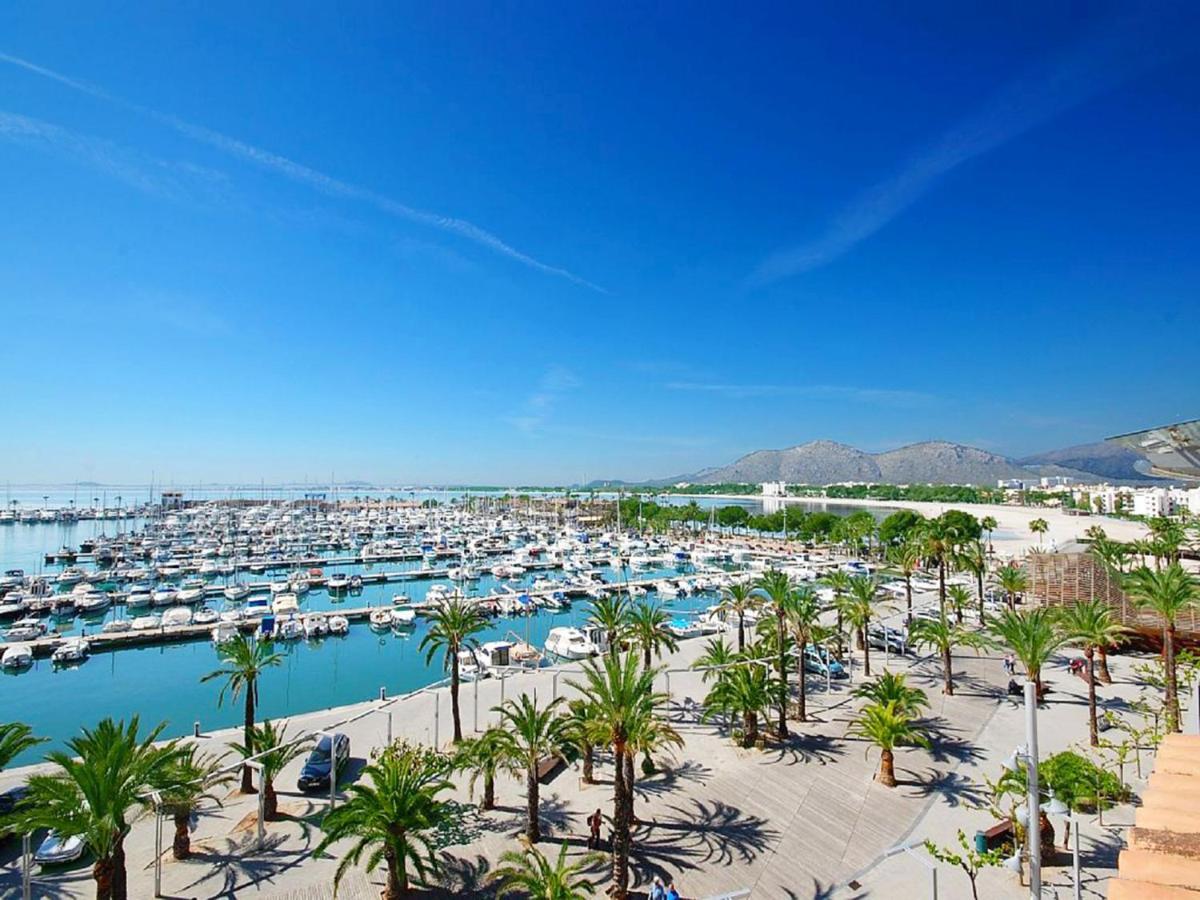 Apartamento Arcoiris, Con Piscina Y Junto A Playa De Alcudia エクステリア 写真