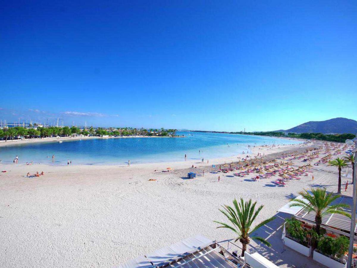 Apartamento Arcoiris, Con Piscina Y Junto A Playa De Alcudia エクステリア 写真